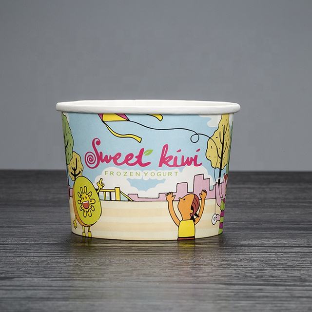 Disposable Packaging Yogurt Paper Ice Cream Cup