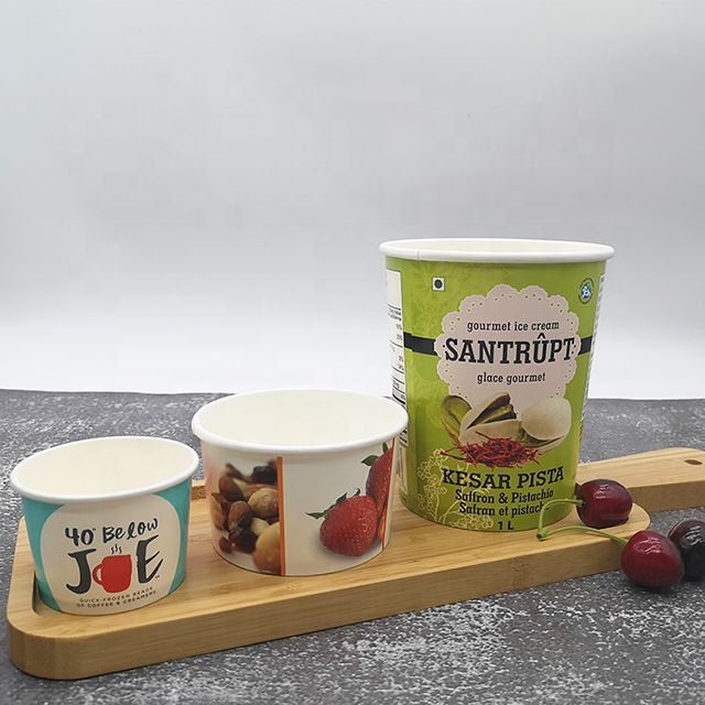 Disposable Packaging Yogurt Paper Ice Cream Cup