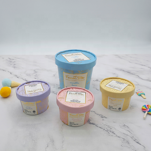 Disposable Packaging Yogurt Paper Ice Cream Cup